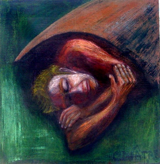 Homme qui dort en forêt | Man sleeping in a&nbsp;forest