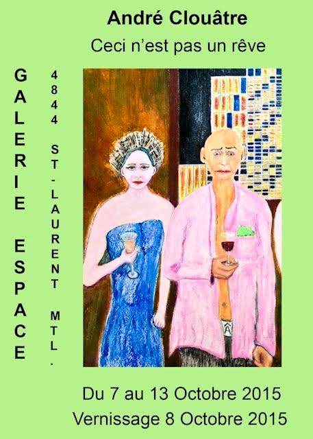 Octobre 2015 | Prochaine exposition | Next exhibition