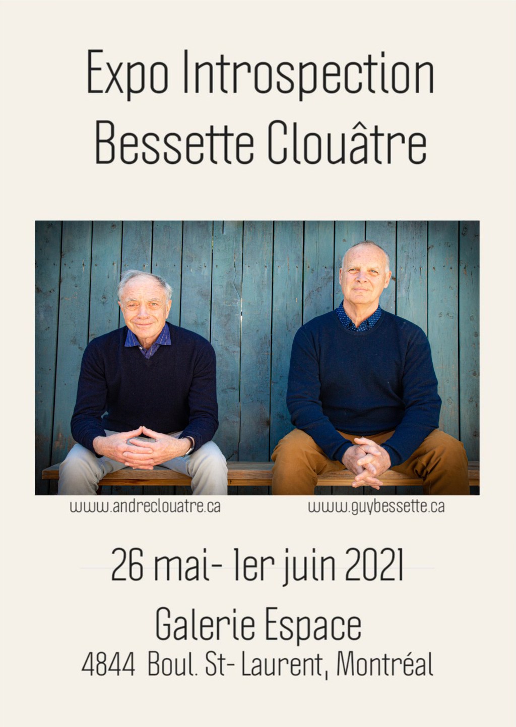 EXPO INTROSPECTION / BESSETTE&nbsp;CLOUÂTRE